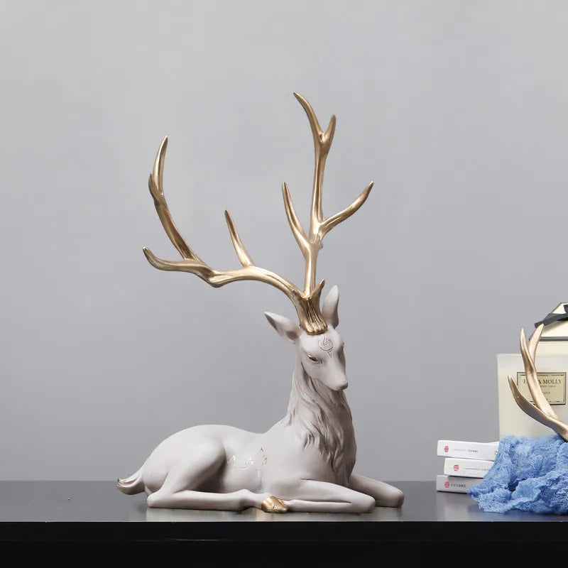 Deer Statue - Elegance in Home Decoration Ornaments - motivodecor.com