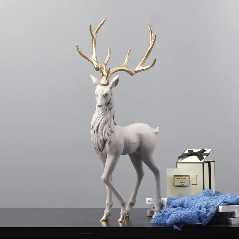 Deer Statue - Elegance in Home Decoration Ornaments - motivodecor.com