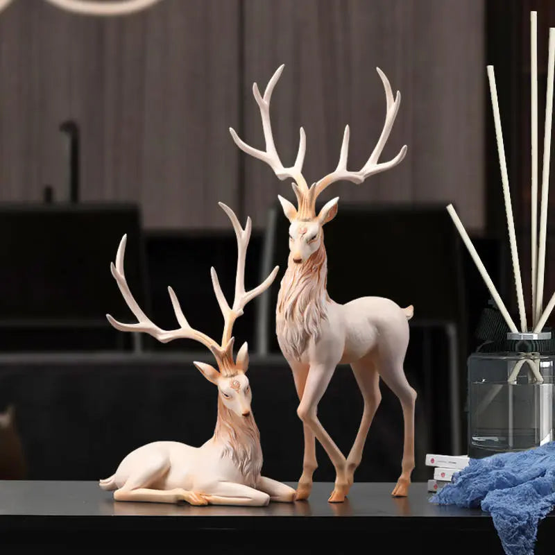 Deer Statue - Elegance in Home Decoration Ornaments - motivodecor.com