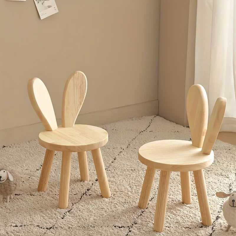 Kids Chair with Cute Rabbit Ears - Decorative and Fun Seating - motivodecor.com