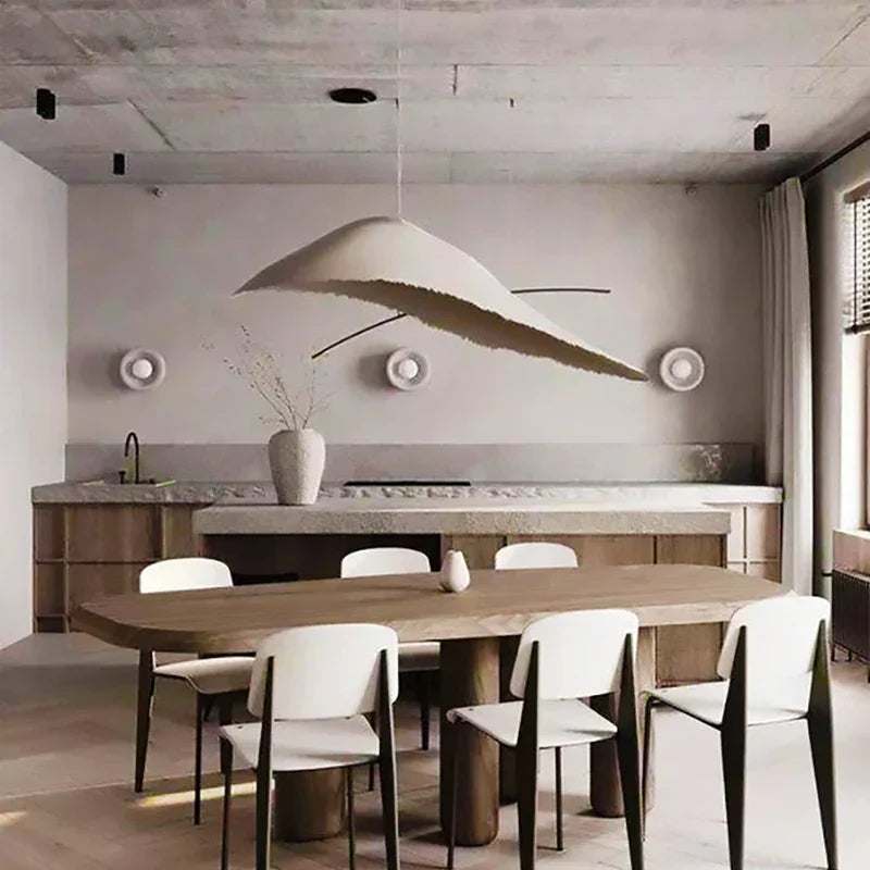 Linear Pendant Lighting - Nordic Wabi Sabi Design - motivodecor.com