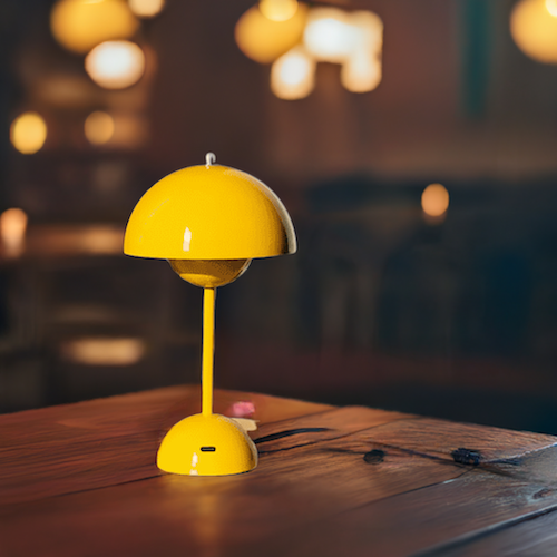 yellow led table lamp - orangme.com