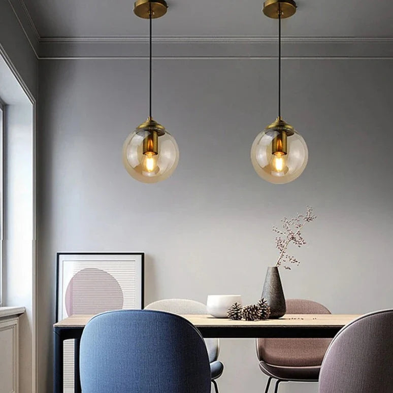 Modern Hanging Lamp | Sleek Interiors