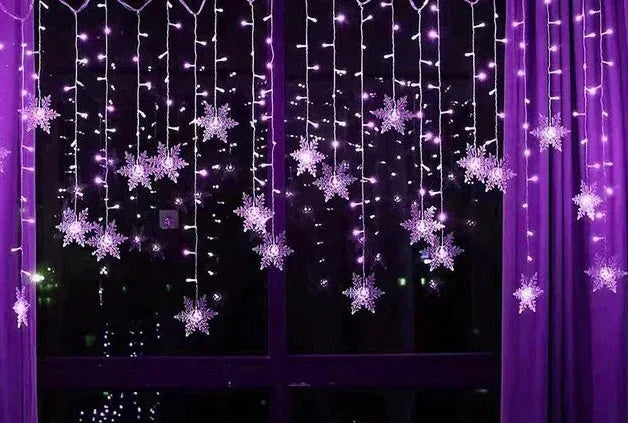 Christmas Snowflakes LED String Lights - motivodecor.com