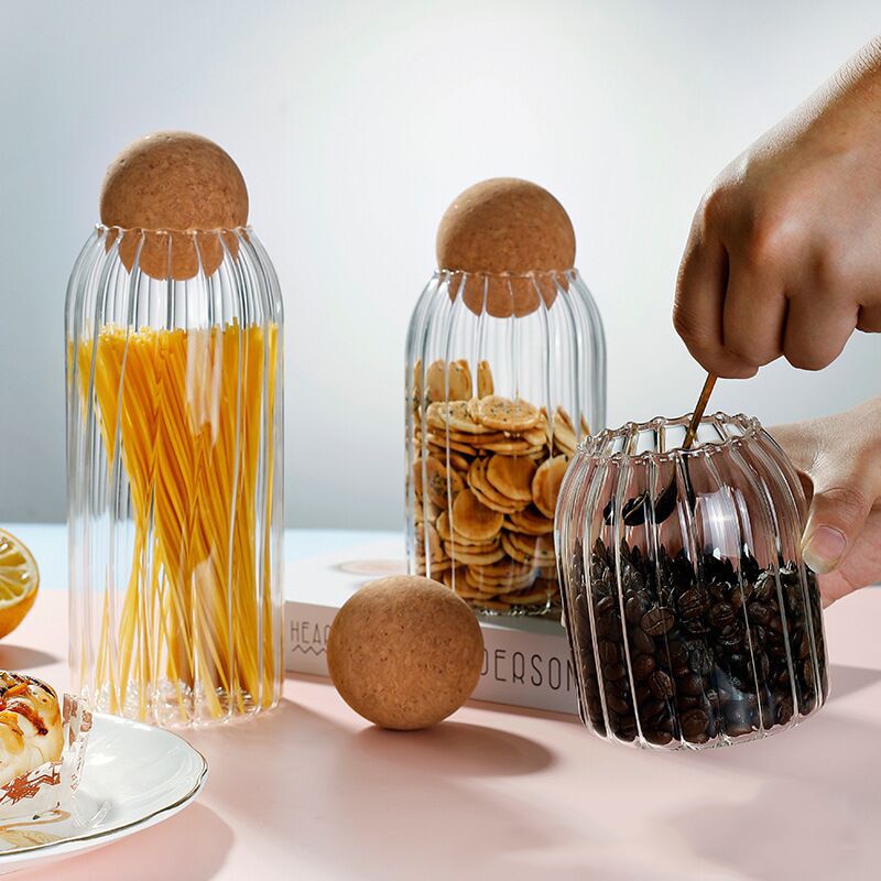 Storage Jars | Stylish Glass Jars for Efficient Organization - motivodecor.com