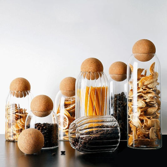 Storage Jars | Stylish Glass Jars for Efficient Organization - motivodecor.com