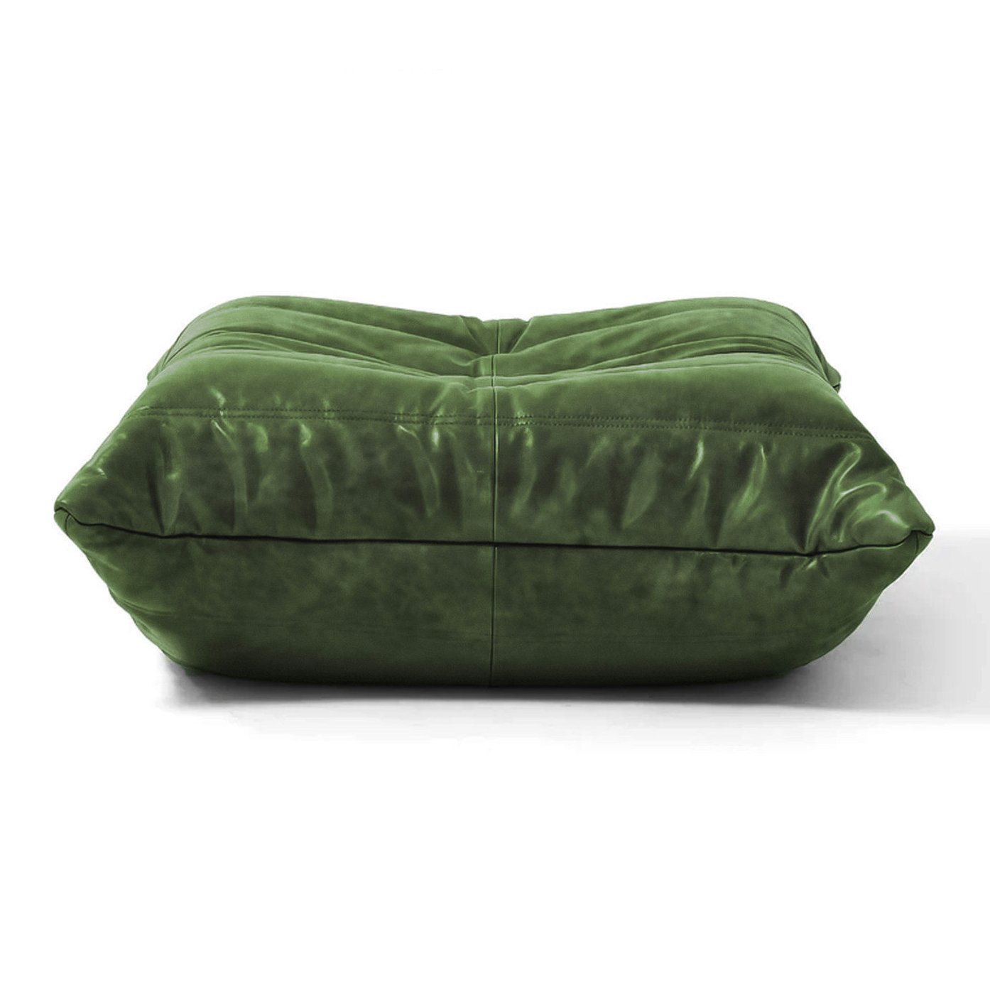 Togo Sofa Replica – Vintage Green Oil Wax Leather Edition | Iconic Design