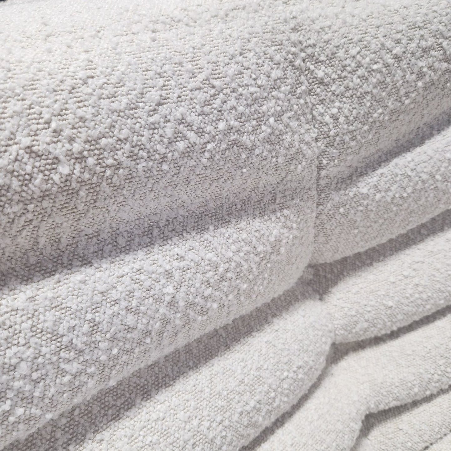 Loveseat Sofa in Bouclé - Elegant & Customizable Togo Style | Modern Comfort