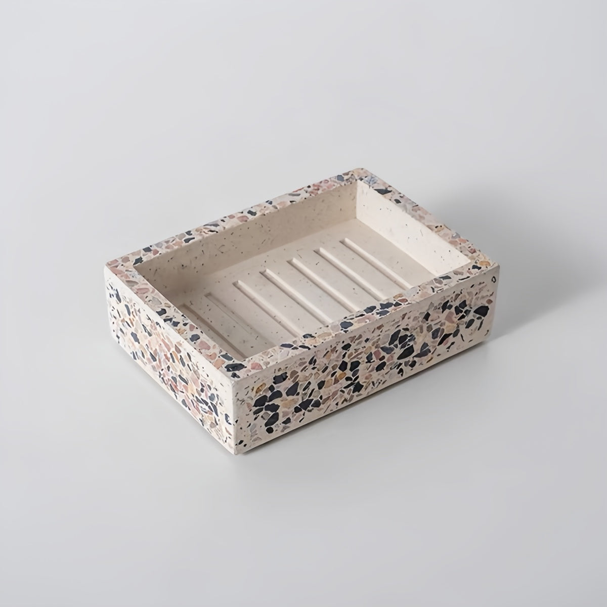 Terrazzo Vanity Accessories Set – Soap Dish
