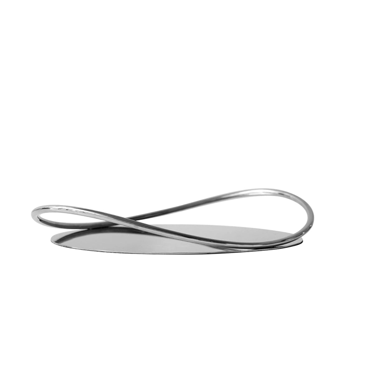 Serving Tray: Nordic Luxury Stainless Steel Fruit Bowl & Modern Living