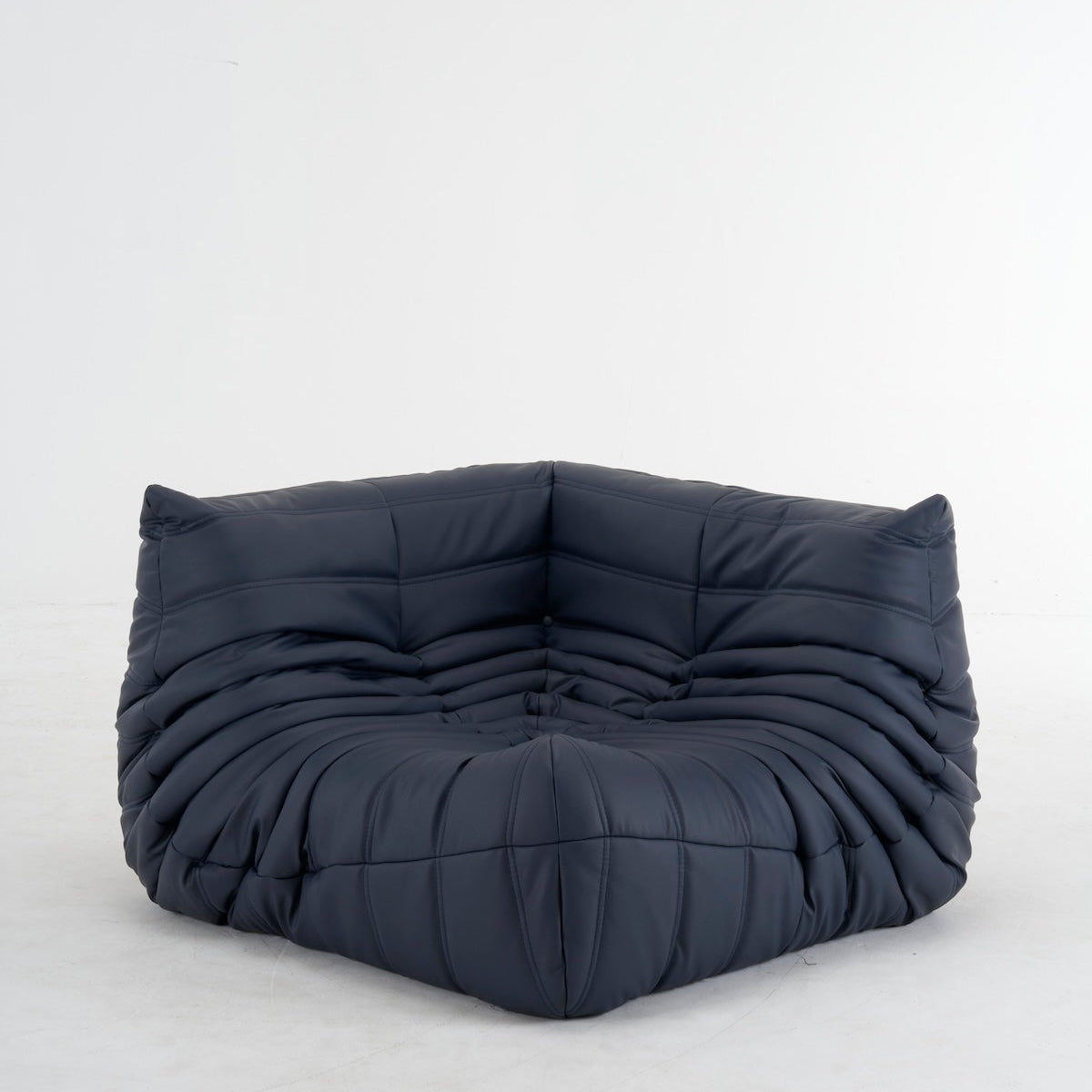 Togo Corner Sofa in Leather - Stylish Leather Corner Sofa for Modern Spaces