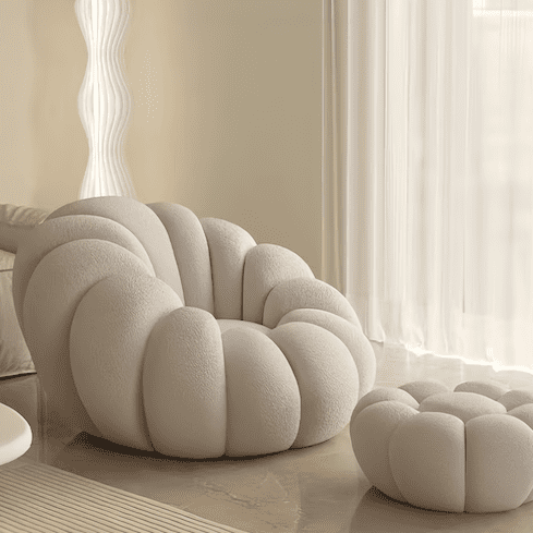 Fluffy Chair - motivodecor.com