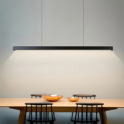 Minimalist Black Pendant Light: Dimmable LED, Adjustable, Energy-Savin - motivodecor.com