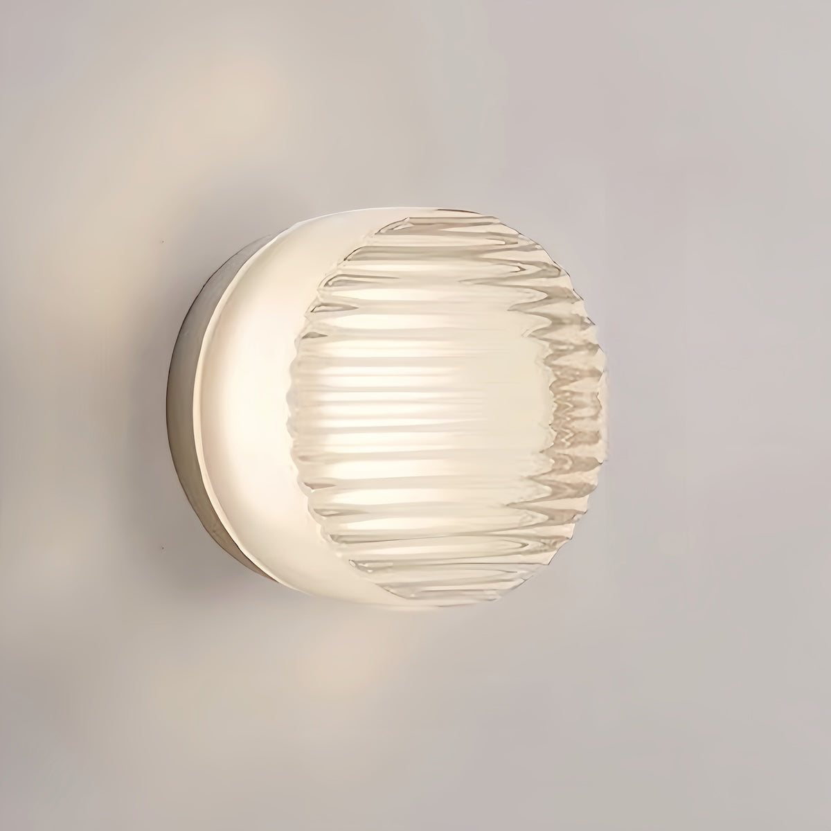 Wall Light Fixture - Nordic Glass Wall Lamp for Elegant Ambient Lighting