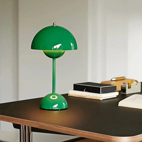 green scandi table lamp - orangme.com