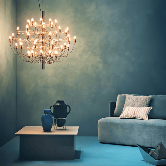 FLOS 2097 50 Industrial Chandelier Light | motivodecor.com