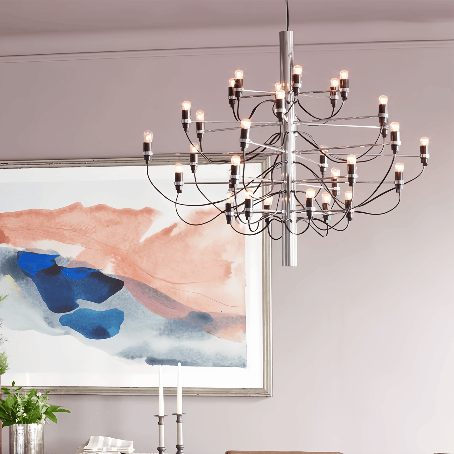 FLOS 2097 50 Industrial Chandelier | motivodecor.com