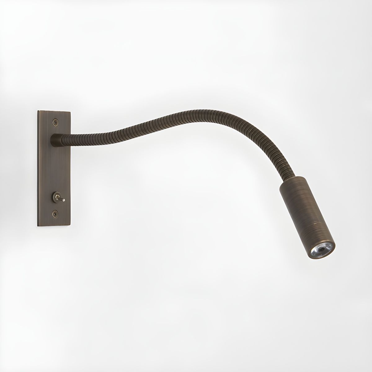 Modern Rectangular Wall Lighting Fixtures Metal 1 Light Wall Mounted Reading Lights