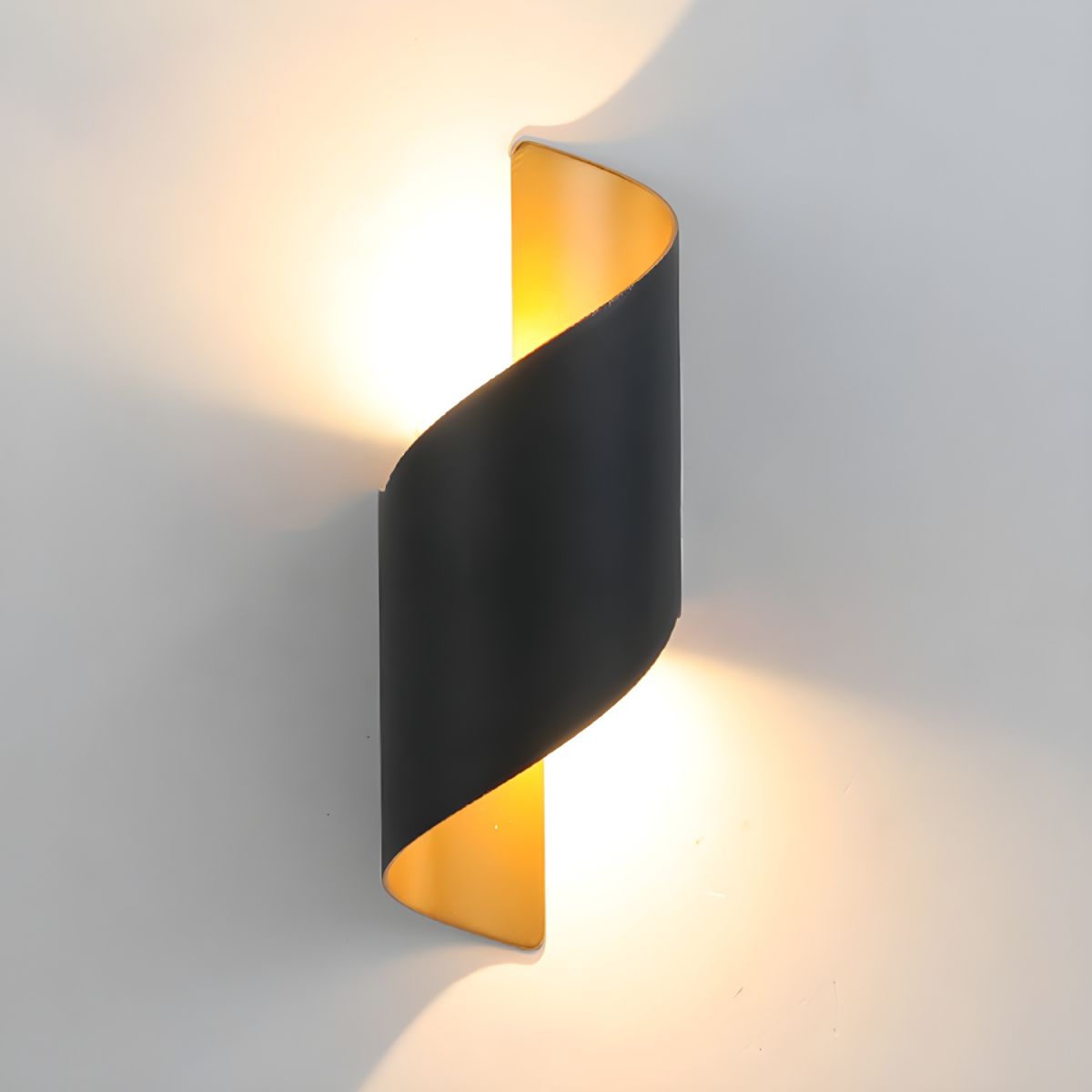 Postmodern Unique Sconce Light 2 Light Metal Wall Lamp for Bedroom Living Room