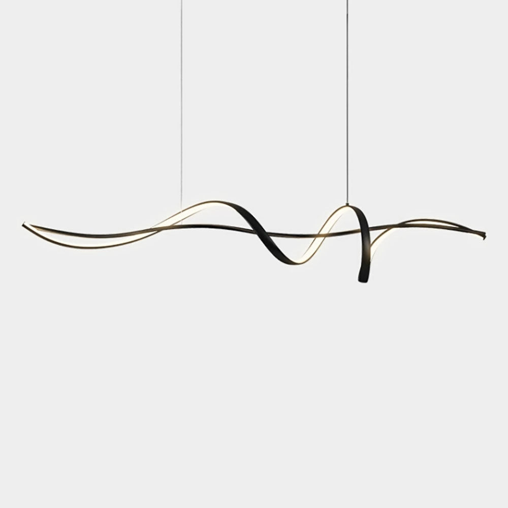 Linear Pendant Lighting - Modern Minimalist Designer Chandelier for Elegant Spaces