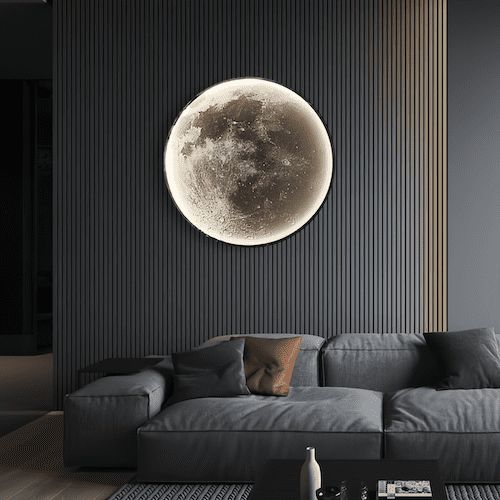 Modern Moon Wall Light | Luxurious Lighting 