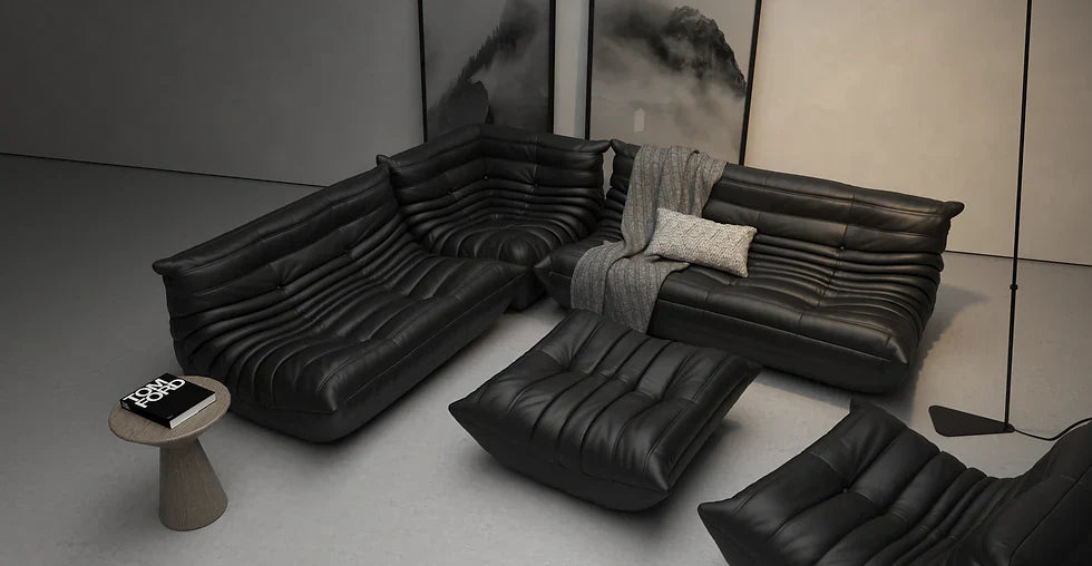 Discover the Ultimate Comfort: The TOGO Black Sofa - motivodecor.com