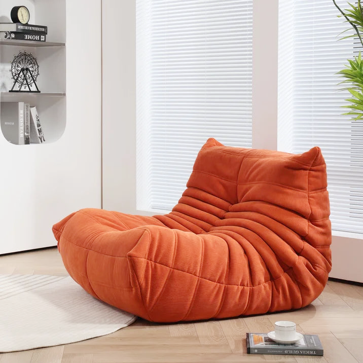 ligne roset togo armchair in orange - motivodecor.com