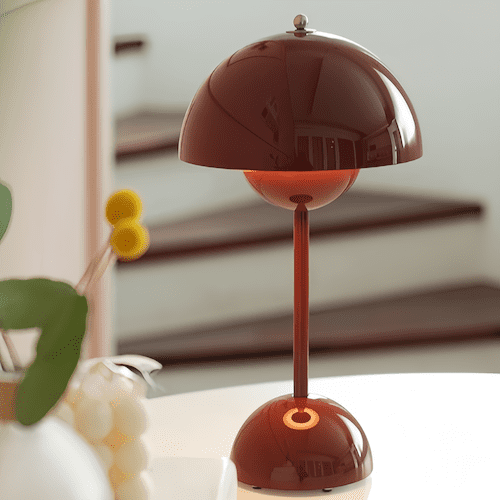 Mushroom Lamp | Flowerpot Table Lamp - orangme.com