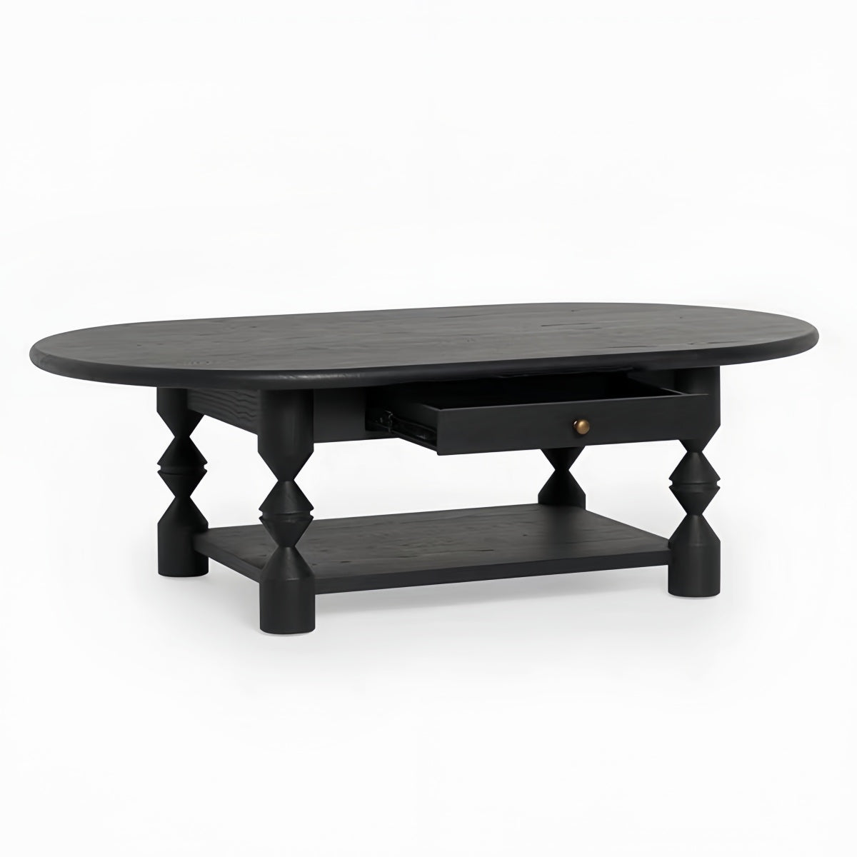 Coffee Table with Drawer | Fletcher Vintage Solid Wood Design