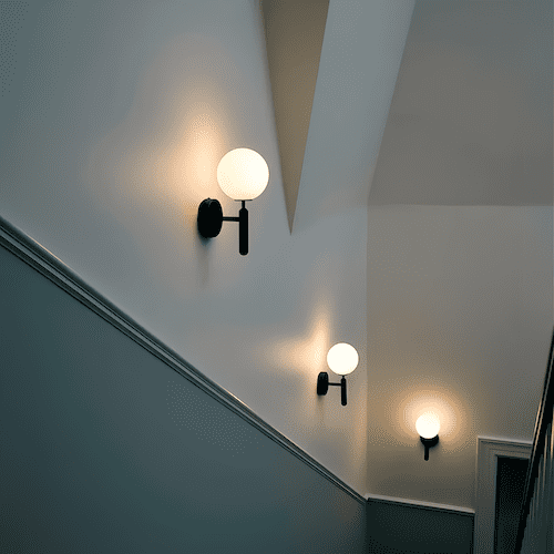 Single Head Glass Wall Light | Radiant Brilliance - Motivo Decor