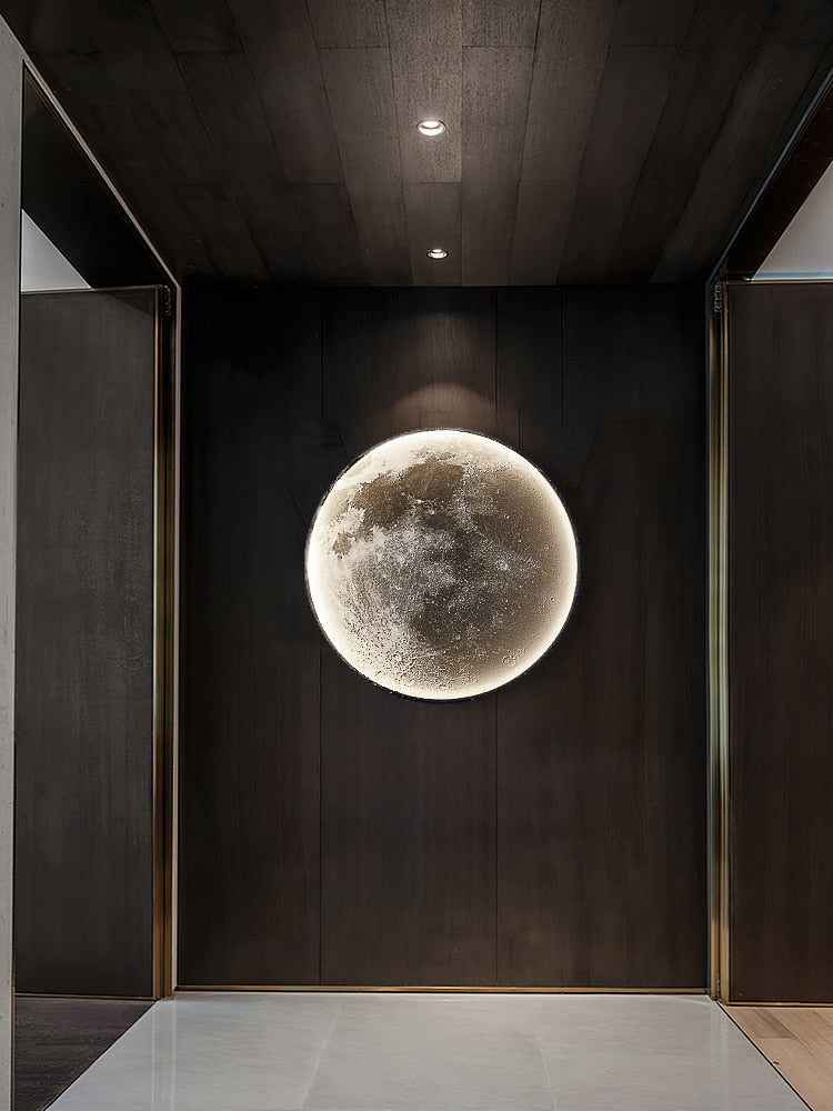 Modern Moon Wall Light | Luxurious Lighting 