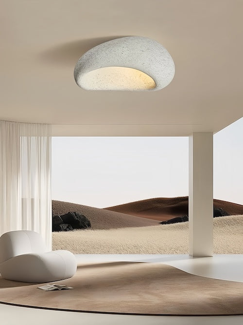 Japanese Wabi Sabi Led Ceiling Light | Timeless Aesthetic - motivodecor.com